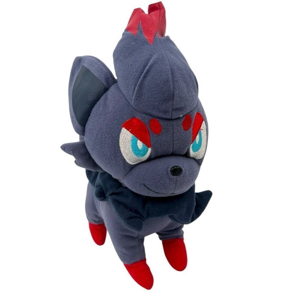 Pokémon Zorua Soft Figure Collectible Plush Stuffed Animal Toy Multicolor